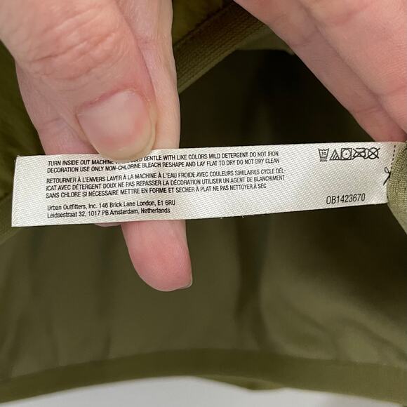 Free People Movement S Trek On Popover Jacket Army Green - Picture 8 of 11